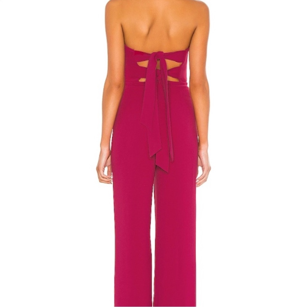 Revolve Nbd Ivy Jumpsuit In Raspberry Pink. - image 2